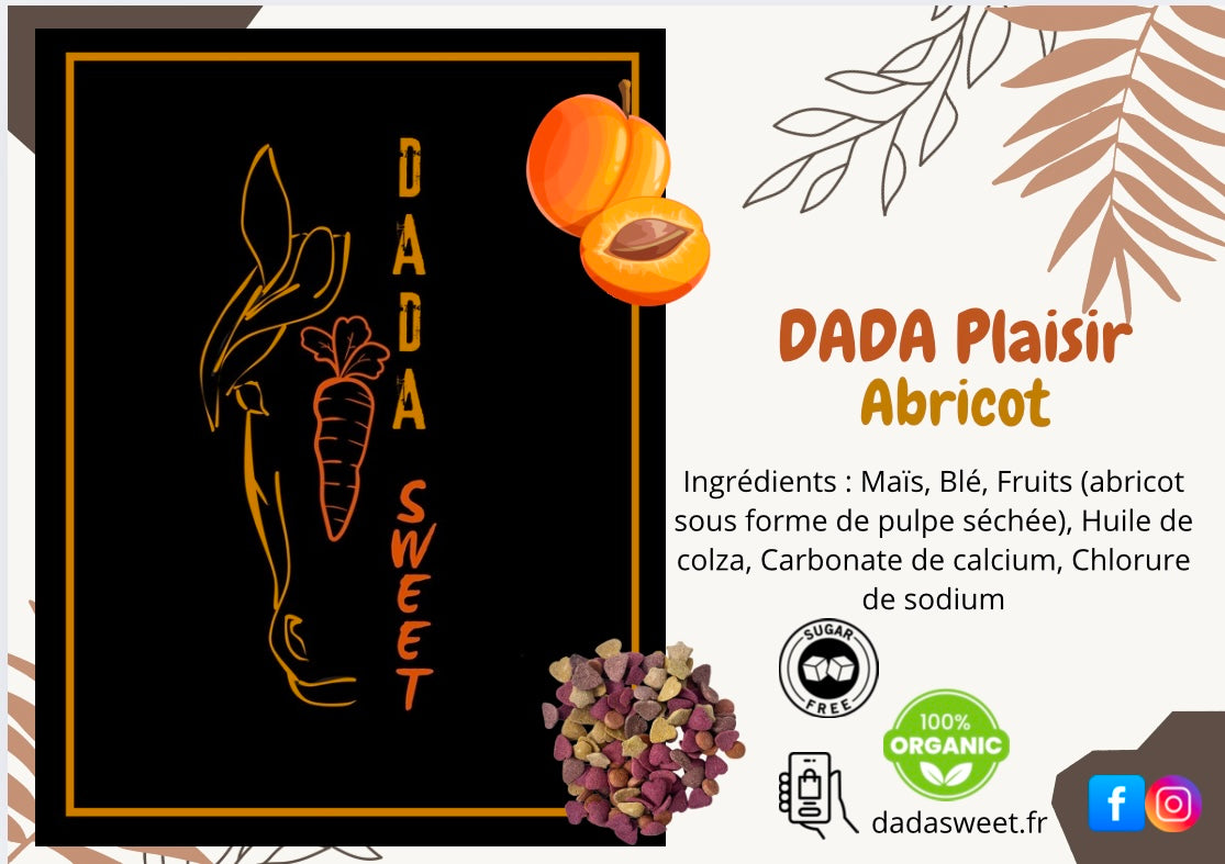 Friandise soufflée Abricot 1L