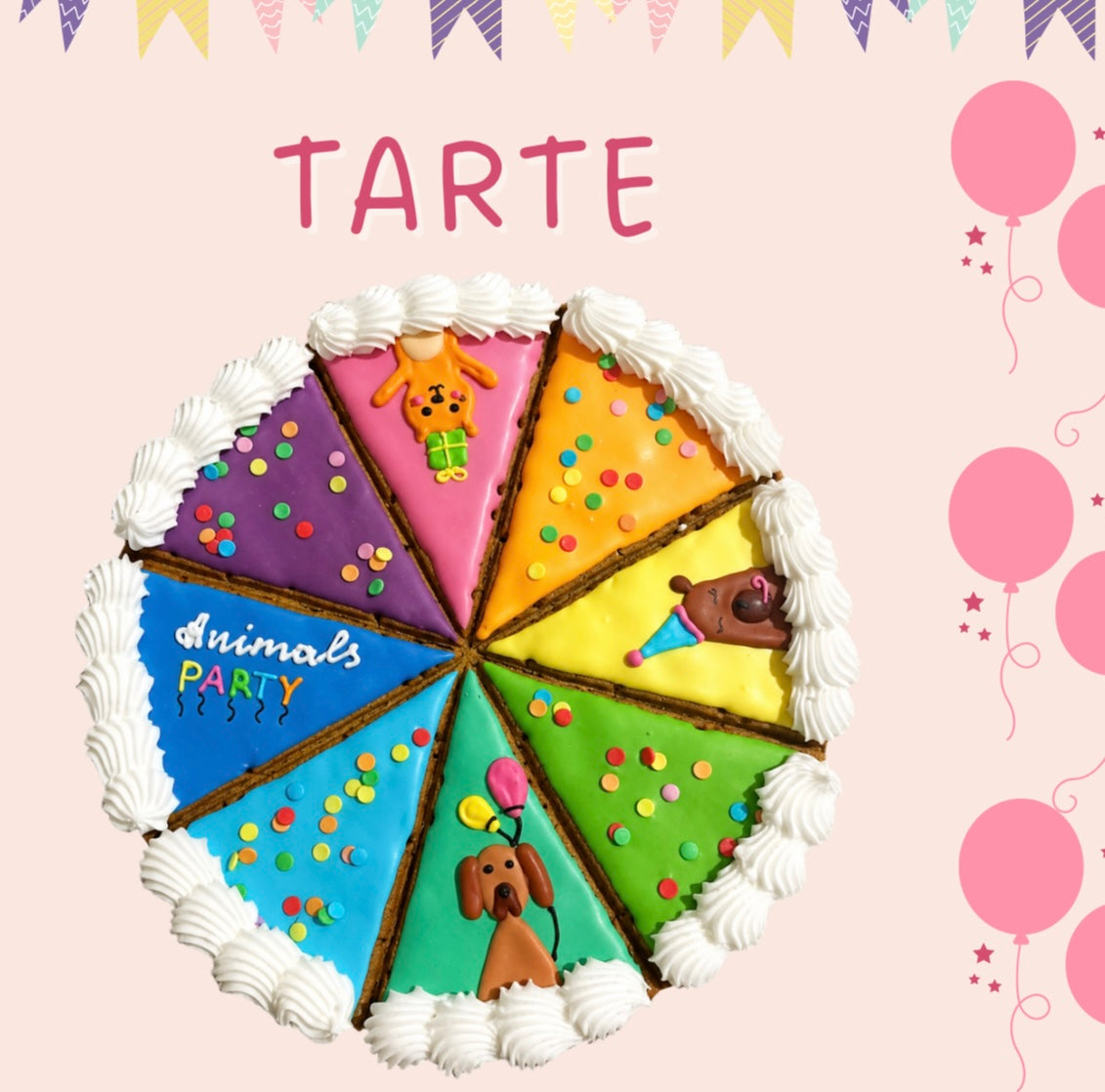 Tarte anniversaire