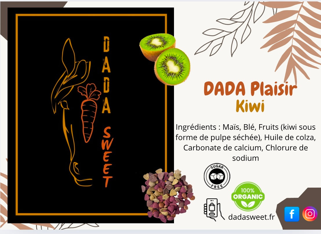 Friandise soufflée Kiwi 1L