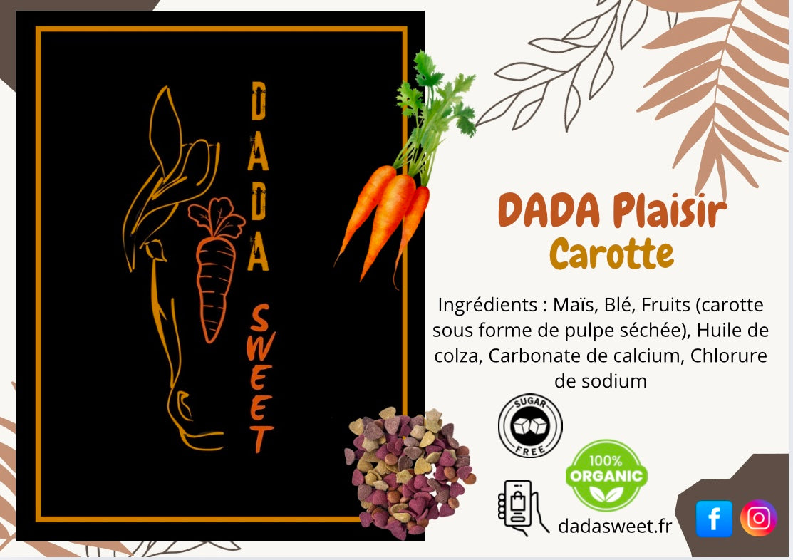 Friandise soufflée Carotte 1L