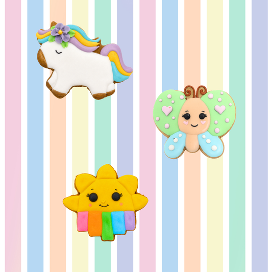 Biscuit collection rainbow
