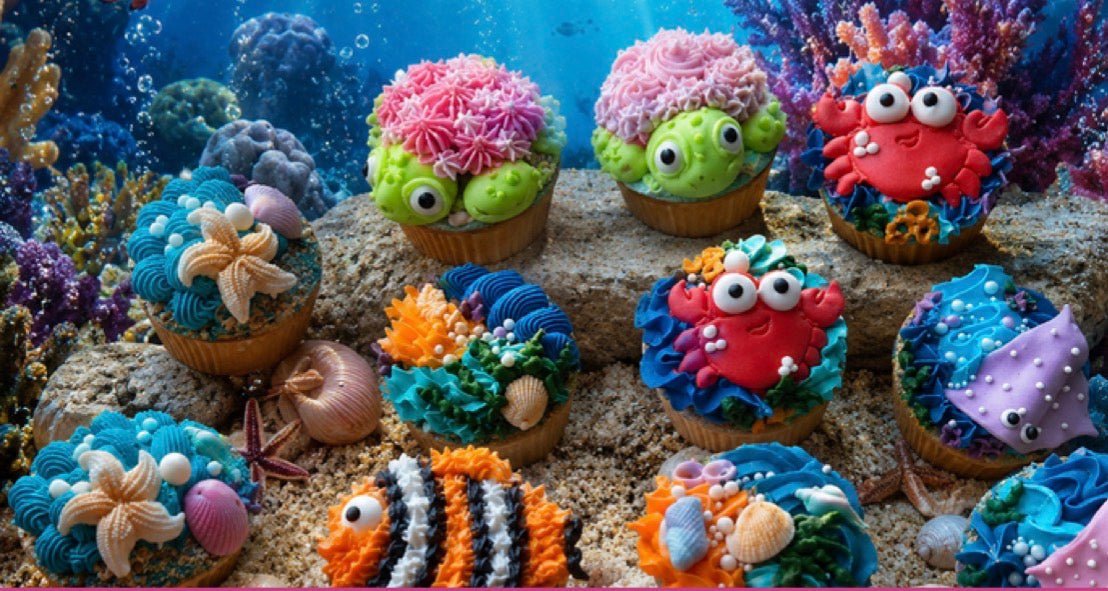 Cupcake collection de la mer