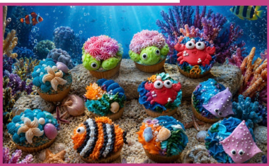 Cupcake collection de la mer