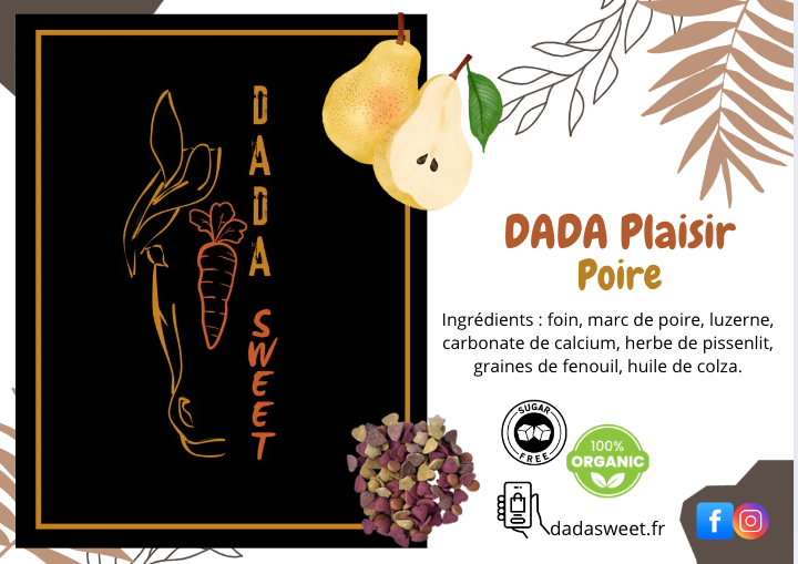 Friandise soufflée poire