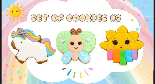 Biscuit collection rainbow