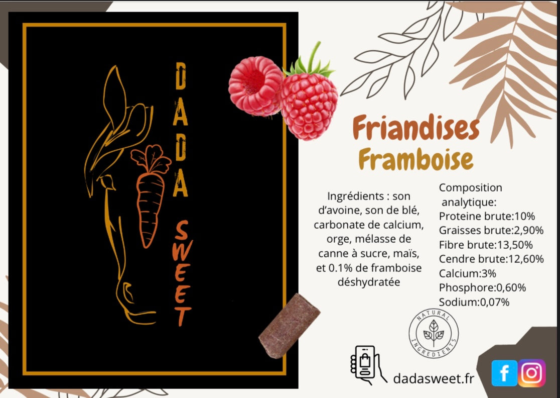 Friandises Framboise 1L