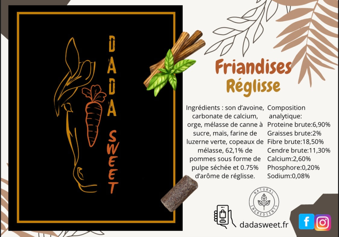 Friandises Réglisse 1L