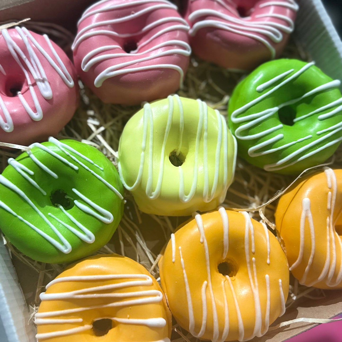 Donuts colorés